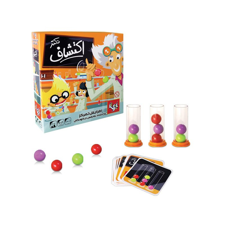 بازی فکری دکتر اکتشاف 4نفره